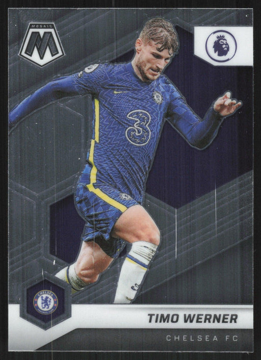 Timo Werner 2021 Panini Mosaic Premier League # 9 Chelsea FC Base - Collectible Craze America