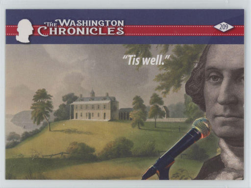 Tis Well 2022 The Washington Chronicles # 209 - Collectible Craze America