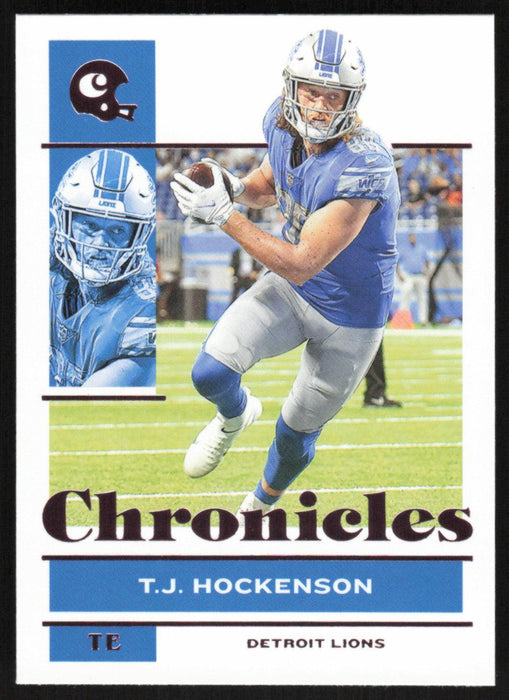 TJ Hockenson 2021 Panini Chronicles # 34 Pink Detroit Lions - Collectible Craze America