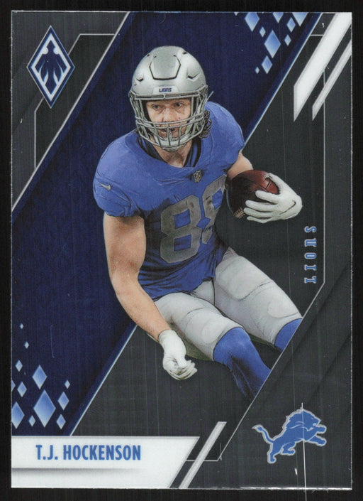 TJ Hockenson 2021 Panini Phoenix # 38 Detroit Lions Base - Collectible Craze America
