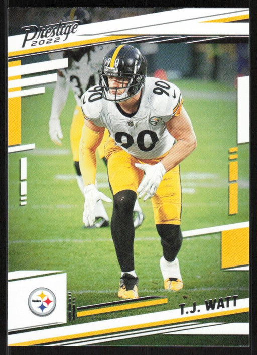 TJ Watt 2022 Panini Prestige # 250 Pittsburgh Steelers - Collectible Craze America