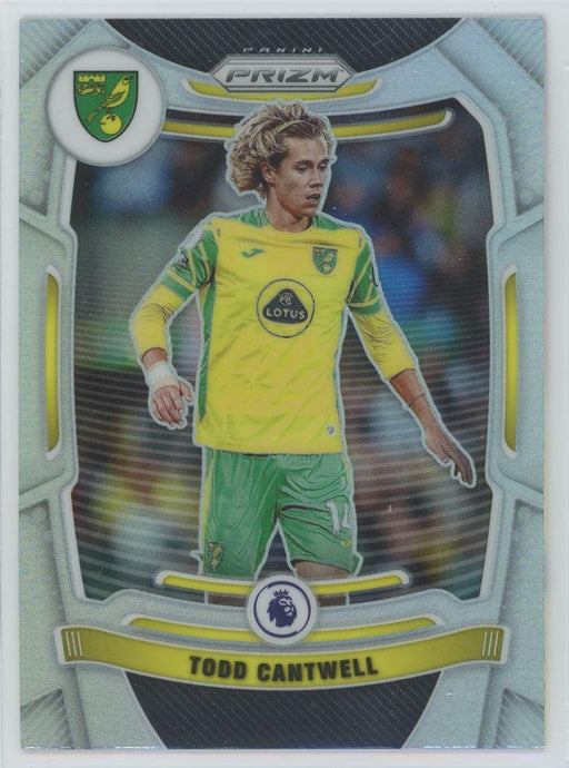 Todd Cantwell 2021 Panini Prizm Premier League Soccer # 175 Silver Prizm - Collectible Craze America