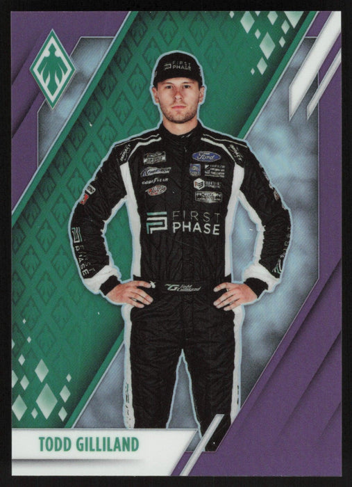 Todd Gilliland 2022 Panini Chronicles Racing Phoenix # 15 Purple 12/25 - Collectible Craze America