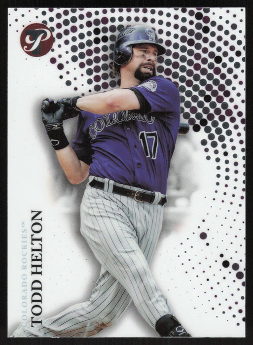 Todd Helton 2022 Topps Pristine Baseball # 186 Colorado Rockies - Collectible Craze America