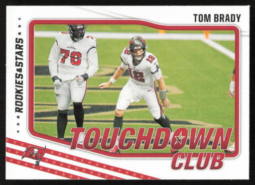 Tom Brady 2021 Panini Rookie & Stars # TDC-7 Touchdown Club Tampa Bay Buccaneers - Collectible Craze America