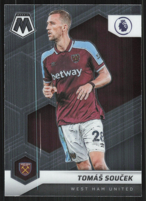 Tomas Soucek 2021 Panini Mosaic Premier League # 89 West Ham United Base - Collectible Craze America