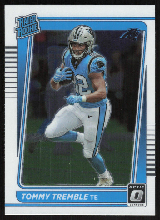 Tommy Tremble 2021 Donruss Optic Rated Rooke # 282 RC Carolina Panthers Base - Collectible Craze America