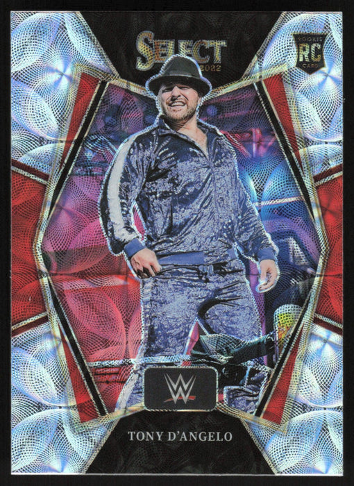 Tony D'Angelo 2022 Panini Select WWE # 182 RC Premier Level Scope Prizm NXT 2.0 - Collectible Craze America