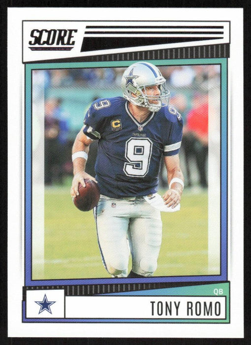 Tony Romo 2022 Panini Score Football # 229 Base Dallas Cowboys —  Collectible Craze America