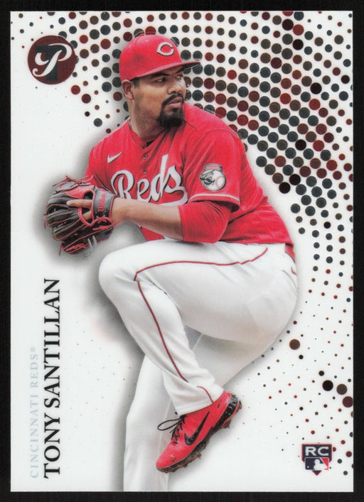 Tony Santillan 2022 Topps Pristine Baseball # 247 RC Cincinnati Reds - Collectible Craze America