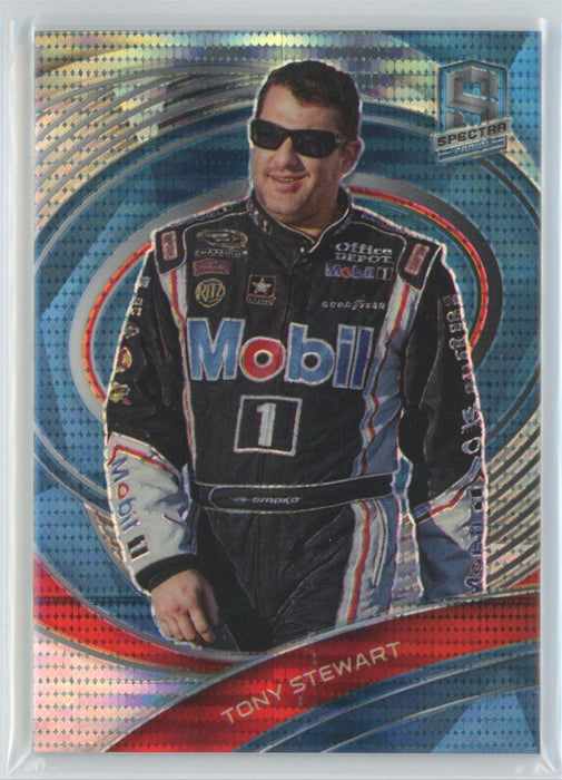 Tony Stewart 2022 Panini Chronicles Racing Spectra # 31 Celestial Blue Prizm 73/99 - Collectible Craze America