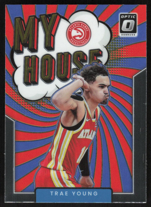 Trae Young 2021 Panini Donruss Optic # 14 My House Atlanta Hawks - Collectible Craze America