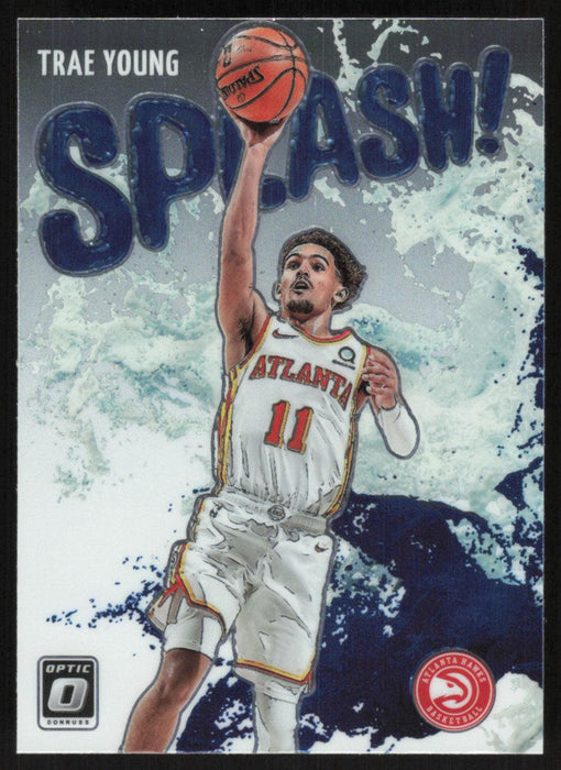 Trae Young 2021 Panini Donruss Optic # 5 Splash Atlanta Hawks - Collectible Craze America