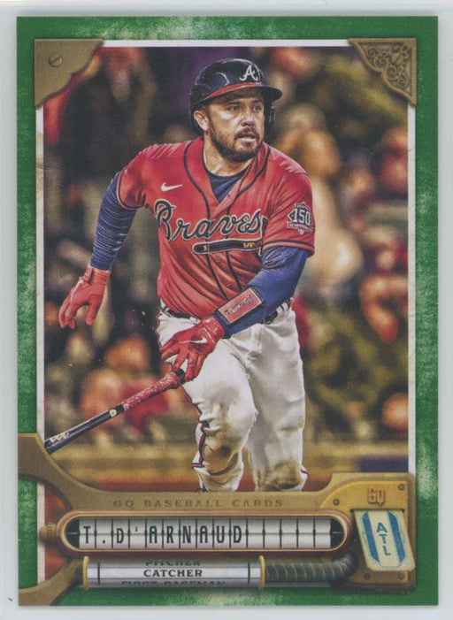 Travis d'Arnaud 2022 Topps Gypsy Queen # 169 Green Atlanta Braves - Collectible Craze America