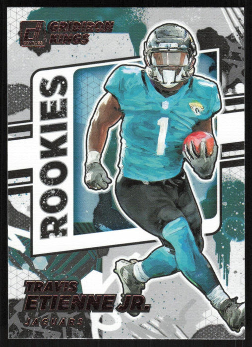 Travis Etienne Jr. 2021 Donruss Gridiron Kings Rookies # RGK-TET RC Clemson Tigers - Collectible Craze America