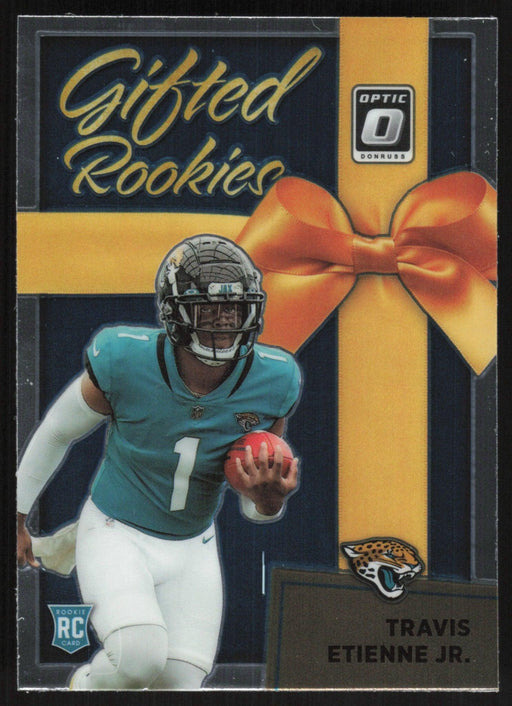 Travis Etienne Jr. 2021 Donruss Optic Gifted Rookies # GR-14 RC Jacksonville Jaguars - Collectible Craze America