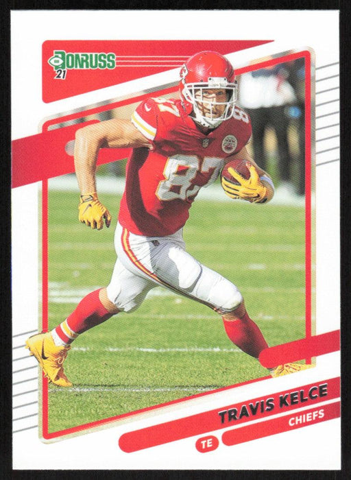 Travis Kelce 2021 Donruss Football # 118 Kansas City Chiefs Base - Collectible Craze America