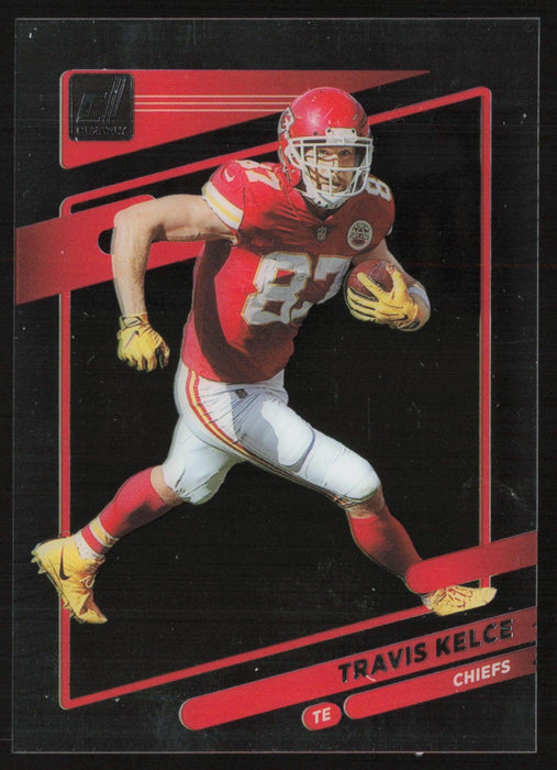 Travis Kelce 2021 Panini Clearly Donruss # 23 Kansas City Chiefs - Collectible Craze America