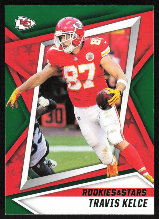 Travis Kelce 2021 Panini Rookie & Stars # 69 Green Kansas City Chiefs - Collectible Craze America