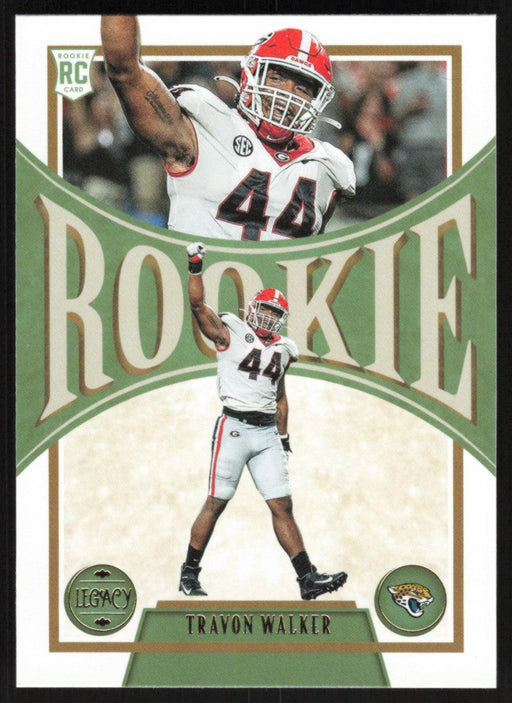 Travon Walker 2022 Panini Legacy Rookie # 189 RC Jacksonville Jaguars Base - Collectible Craze America