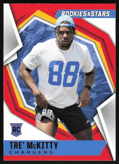 Tre' McKitty 2021 Panini Rookie & Stars # 166 RC Red Los Angeles Chargers - Collectible Craze America