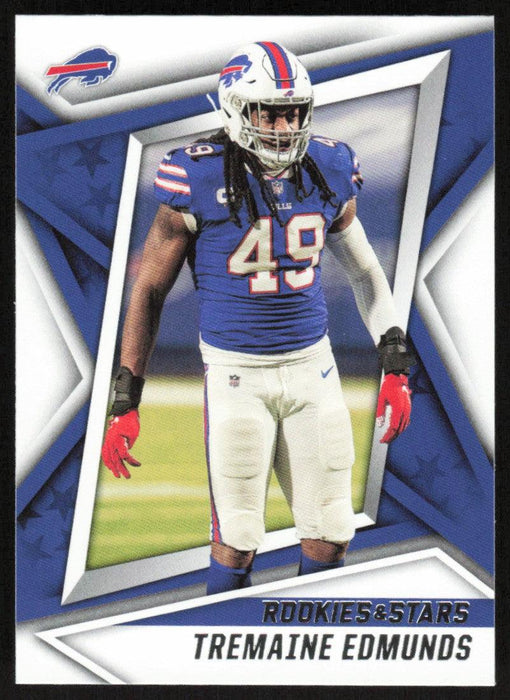 Tremaine Edmunds 2021 Panini Rookies & Stars # 91 Buffalo Bills Base - Collectible Craze America