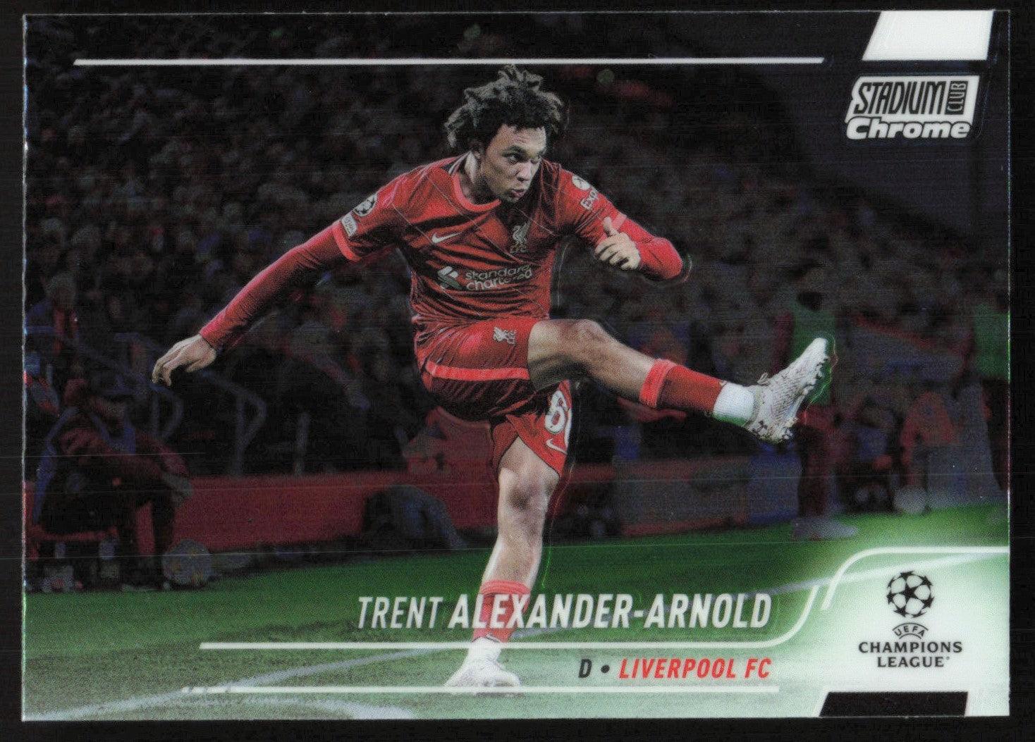 Trent Alexander-Arnold 2021 Topps Stadium Club Chrome UEFA