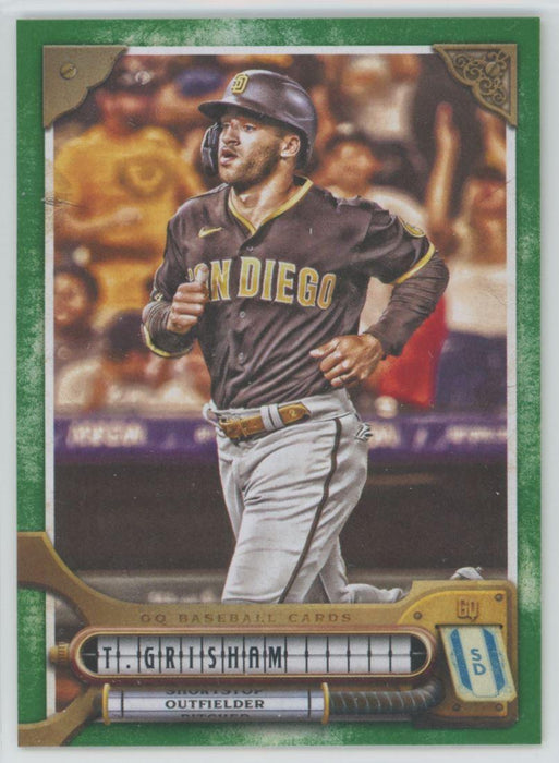 Trent Grisham 2022 Topps Gypsy Queen # 38 Green Border San Diego Padres - Collectible Craze America
