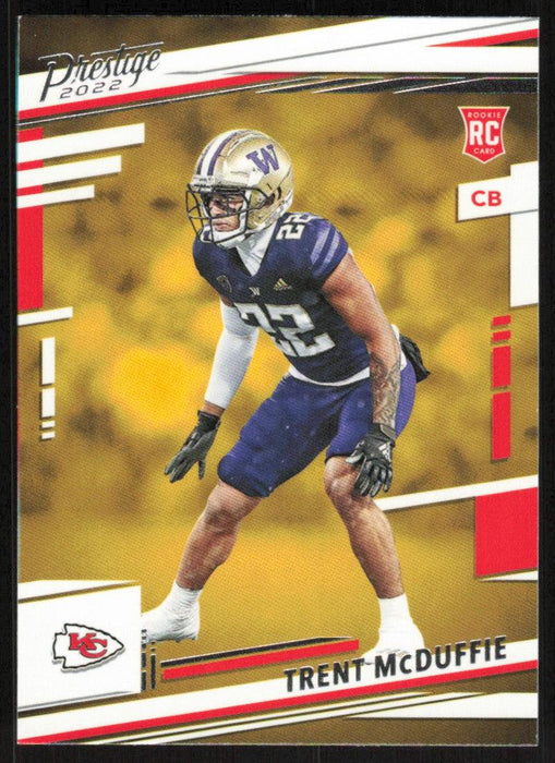 Trent McDuffie 2022 Panini Prestige # 334 RC Kansas City Chiefs - Collectible Craze America