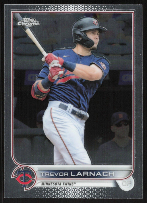 Trevor Larnach 2022 Topps Chrome Baseball # 88 Minnesota Twins Base - Collectible Craze America