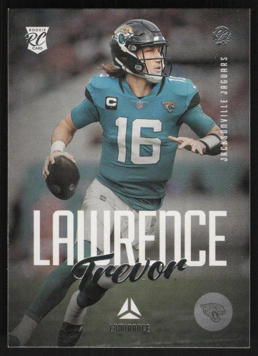 Trevor Lawrence 2021 Panini Chronicles Luminance # 201 RC Jacksonville Jaguars - Collectible Craze America