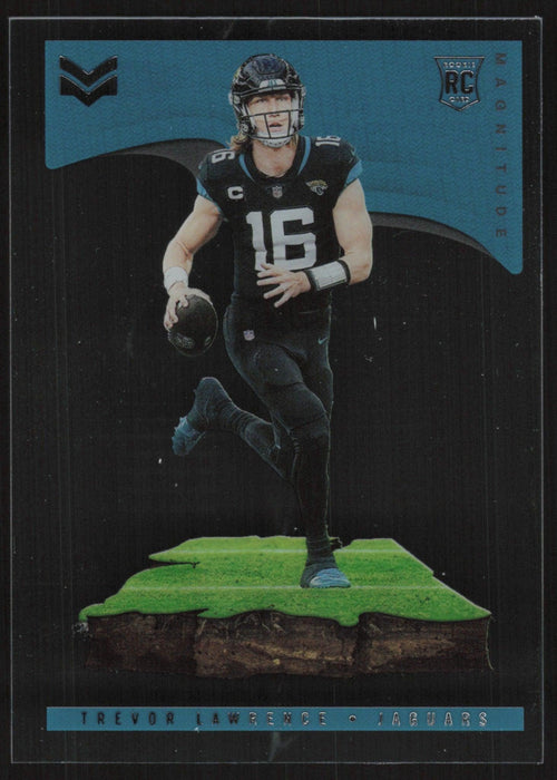 Trevor Lawrence 2021 Panini Chronicles Magnitude # MAG-01 RC Jacksonville Jaguars - Collectible Craze America