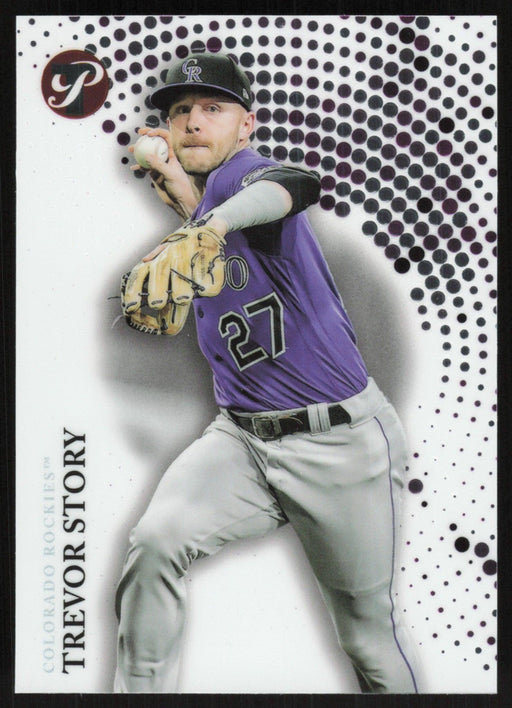 Trevor Story 2022 Topps Pristine Baseball # 40 Colorado Rockies - Collectible Craze America