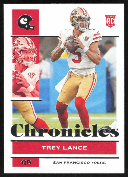 Trey Lance 2021 Panini Chronicles # 77 RC San Francisco 49ers Base - Collectible Craze America