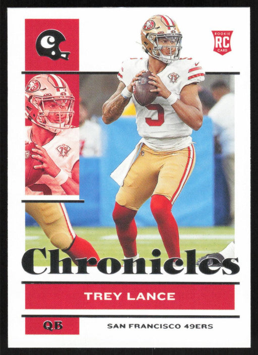 Trey Lance 2021 Panini Chronicles # 77 RC San Francisco 49ers Base —  Collectible Craze America