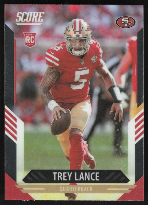 Trey Lance 2021 Panini Chronicles Score # 404 RC San Francisco 49ers - Collectible Craze America