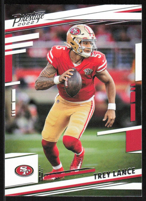 Trey Lance 2022 Panini Prestige # 264 San Francisco 49ers - Collectible Craze America