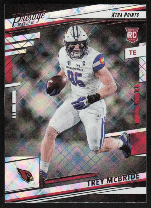 Trey McBride 2022 Panini Prestige Xtra Points # 327 RC Diamond Arizona Cardinals - Collectible Craze America