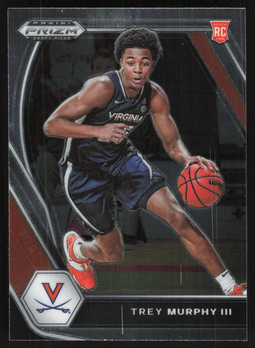 Trey Murphy III 2021 Panini Prizm Draft Picks # 40 RC Virginia Cavaliers - Collectible Craze America