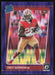 Trey Sermon 2021 Donruss Optic Rated Rookie # 224 RC Purple Shock San Francisco 49ers - Collectible Craze America