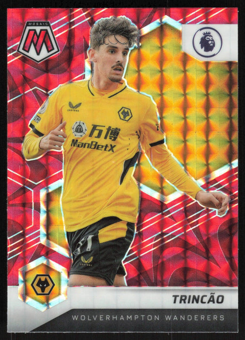 Trincao 2021 Panini Mosaic Premier League # 59 Reactive Red Wolverhampton Wanderers - Collectible Craze America