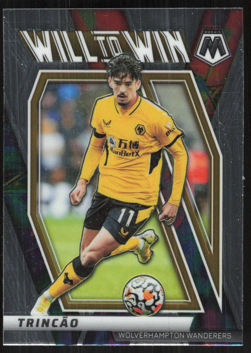 Trincao 2021 Panini Mosaic Premier League # 6 Will to Win Wolverhampton Wanderers - Collectible Craze America