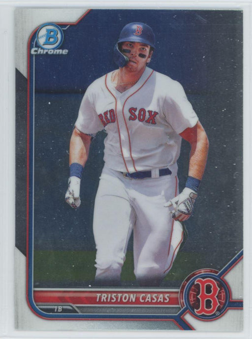 Triston Casas 2022 Bowman Chrome Prospects # BCP-81 Boston Red Sox - Collectible Craze America