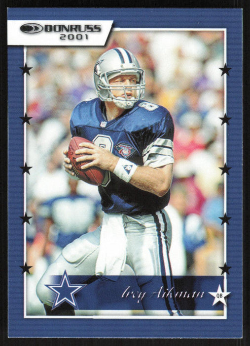 Troy Aikman 2021 Donruss Retro 2001 # 01-5 Dallas Cowboys - Collectible Craze America