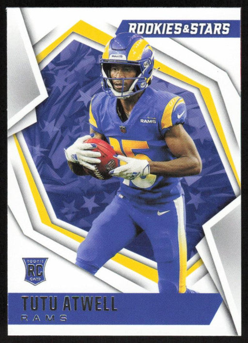 Tutu Atwell 2021 Panini Rookies & Stars # 120 RC Los Angeles Rams Base - Collectible Craze America