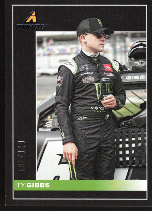 Ty Gibbs 2022 Panini Chronicles Racing Pinnacle # 8 Blue 196/199 - Collectible Craze America