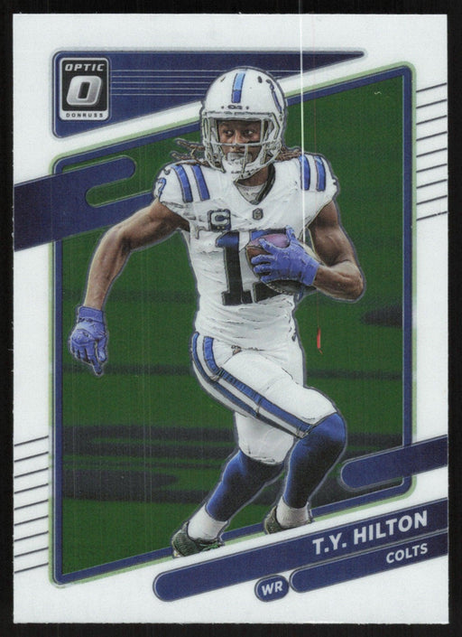 TY Hilton 2021 Donruss Optic # 107 Indianapolis Colts - Collectible Craze America