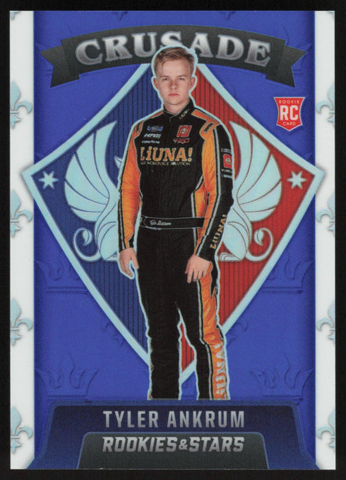 Tyler Ankrum 2022 Panini Chronicles Racing Crusade # 18 RC Blue 143/199 - Collectible Craze America