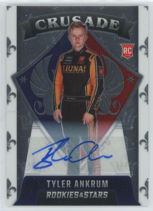 Tyler Ankrum 2022 Panini Chronicles Racing Crusade # 18 Silver Prizm RC Auto - Collectible Craze America