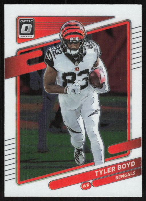 Tyler Boyd 2021 Donruss Optic # 132 Cincinnati Bengals - Collectible Craze America